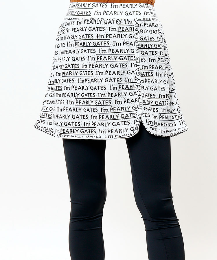 新品】パーリーゲイツ レディース ロングスカート メッシュ仕様