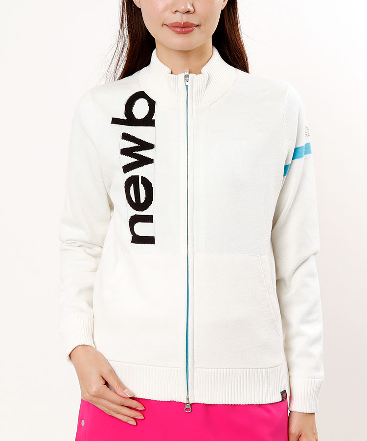 ニューバランスゴルフ NB ダブルZIP☆ロゴニットブルゾン